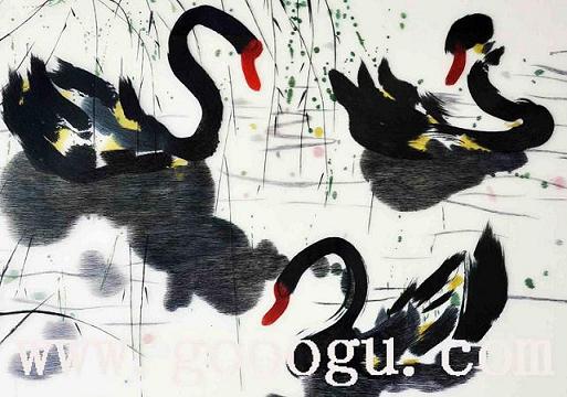 嬌古蘇繡精品，高檔刺繡裝飾畫，手工刺繡壁畫