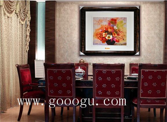 居家刺繡壁畫效果圖,別墅裝飾畫,豪宅壁掛國效果圖